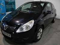 Begagnad Vauxhall Corsa Active 59 HK (43 kW) 2009 Svart Halvkombi