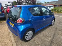Used Toyota Aygo 2009 Blue Hatchback