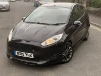 Used Ford Fiesta Zetec 125 HP (91 kW) 2015 Black Hatchback