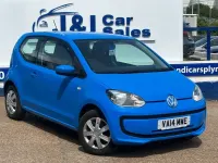 Used VW up! move up! 60 HP (44 kW) 2014 Blue Hatchback