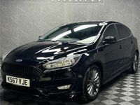 Used Ford Focus ST-Line X 140 HP (102 kW) 2017 Black Hatchback