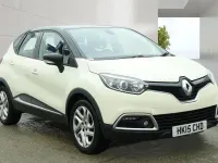 Used Renault Captur Dynamique 90 HP (66 kW) 2015 Cream/black SUV