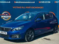 Used Peugeot 308 Allure 2018 Blue Hatchback