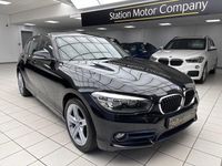 Used BMW 116 Sport Line 116 HP (85 kW) 2016 Black Hatchback