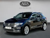 Used VW T-Roc R-line 115 HP (84 kW) 2018 Black SUV