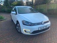 Used VW e-Golf 2015 White Hatchback