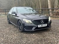 Used Mercedes C250 AMG Line Premium Plus 204 HP (150 kW) 2016 Black Sedan