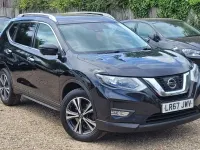 Used Nissan X-Trail N-Connecta 163 HP (119 kW) 2017 Black SUV