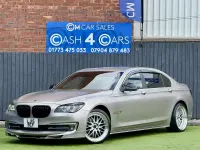 Used BMW 730L 2015 Silver Sedan