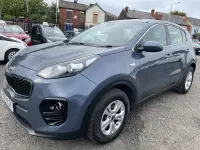 Used Kia Sportage 130 HP (95 kW) 2017 Blue SUV