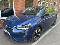 Used Vauxhall Corsa-e 100 kW (136 HP) 2020 Blue Hatchback