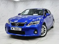 Used Lexus CT200h 2013 Blue Hatchback