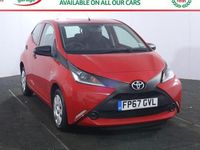Used Toyota Aygo 69 HP (50 kW) 2017 Red Hatchback