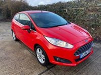 Used Ford Fiesta Zetec 2015 Red Hatchback