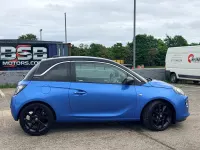 Used Vauxhall Adam Slam 2017 Blue Hatchback