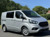 Used Ford Transit Custom Limited 130 HP (95 kW) 2019 Silver Van
