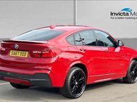 Used BMW X4 M Sport 190 HP (139 kW) 2017 Red SUV