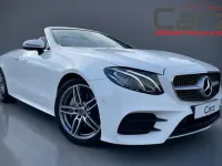 Used Mercedes E220 AMG line 194 HP (142 kW) 2018 White Cabriolet