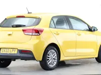 Used Kia Rio 2022 Yellow Hatchback