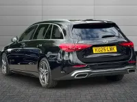 Used Mercedes C200 AMG line 221 HP (162 kW) 2025 Black Estate