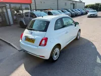 Used Fiat 500 Lounge 69 HP (50 kW) 2015 White Hatchback