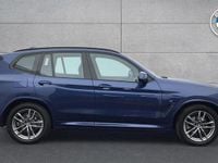 Used BMW X3 M Sport 181 HP (133 kW) 2019 Blue SUV