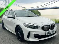 Used BMW 118 M Sport 140 HP (102 kW) 2020 White Hatchback