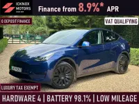 Used Tesla Model Y Long Range RWD 250 kW (340 HP) 2024 Blue SUV