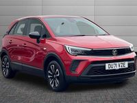 Used Vauxhall Crossland 83 HP (61 kW) 2021 Hot red SUV