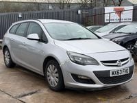 Used Vauxhall Astra 2013 Silver Estate