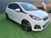 Second-hand Peugeot 108 Allure 68 CP (50 kW) 2017 Alb Hatchback