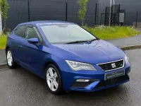 Used Seat Leon FR 150 HP (110 kW) 2017 Blue Hatchback