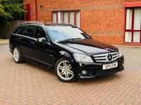 Used Mercedes C180 2011 Black Estate