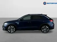 Used VW T-Roc R-line 150 HP (110 kW) 2020 Blue SUV