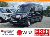 Used Maxus V90 163 HP (119 kW) 2023 Black Van
