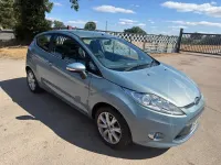 Used Ford Fiesta Zetec 2010 Blue Hatchback