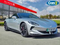 New MG Cyberster 375 kW (510 HP) 2026 Silver Cabriolet