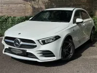 Used Mercedes A250 AMG line 2020 White Hatchback