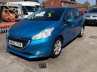 Used Peugeot 208 Active 82 HP (60 kW) 2012 Blue Hatchback