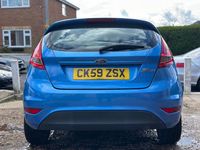 Used Ford Fiesta Titanium 2009 Blue Hatchback