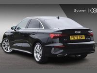 Used Audi A3 S-Line 147 HP (108 kW) 2022 Black Sedan