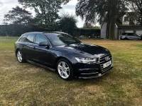 Used Audi A6 S-Line 190 HP (139 kW) 2018 Blue Estate