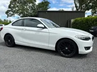 Used BMW 218 Performance 150 HP (110 kW) 2016 White Coupe