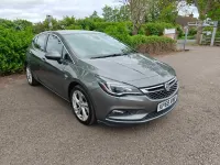 Used Vauxhall Astra SRi 105 HP (77 kW) 2018 Grey Hatchback