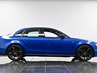 Used Audi A4 Black Edition 177 HP (130 kW) 2015 Blue Sedan