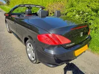Second-hand Peugeot 307 CC 2006 Negru Cabrio