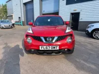 Used Nissan Juke N-Connecta 115 HP (84 kW) 2017 Red SUV