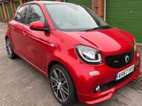 Used Smart ForFour Brabus Xclusive 109 HP (80 kW) 2017 Red Hatchback
