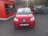 Used VW up! move up! 60 HP (44 kW) 2017 Red Hatchback