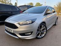 Used Ford Focus ST-Line 150 HP (110 kW) 2018 Silver Hatchback